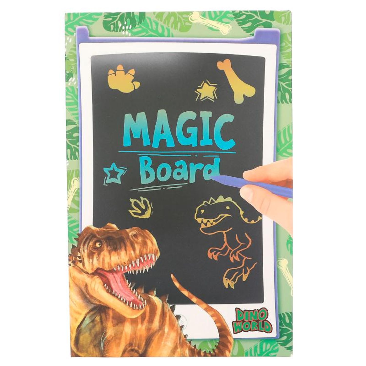 Tabla magica cu ecran LCD Dino World fotografia produsului