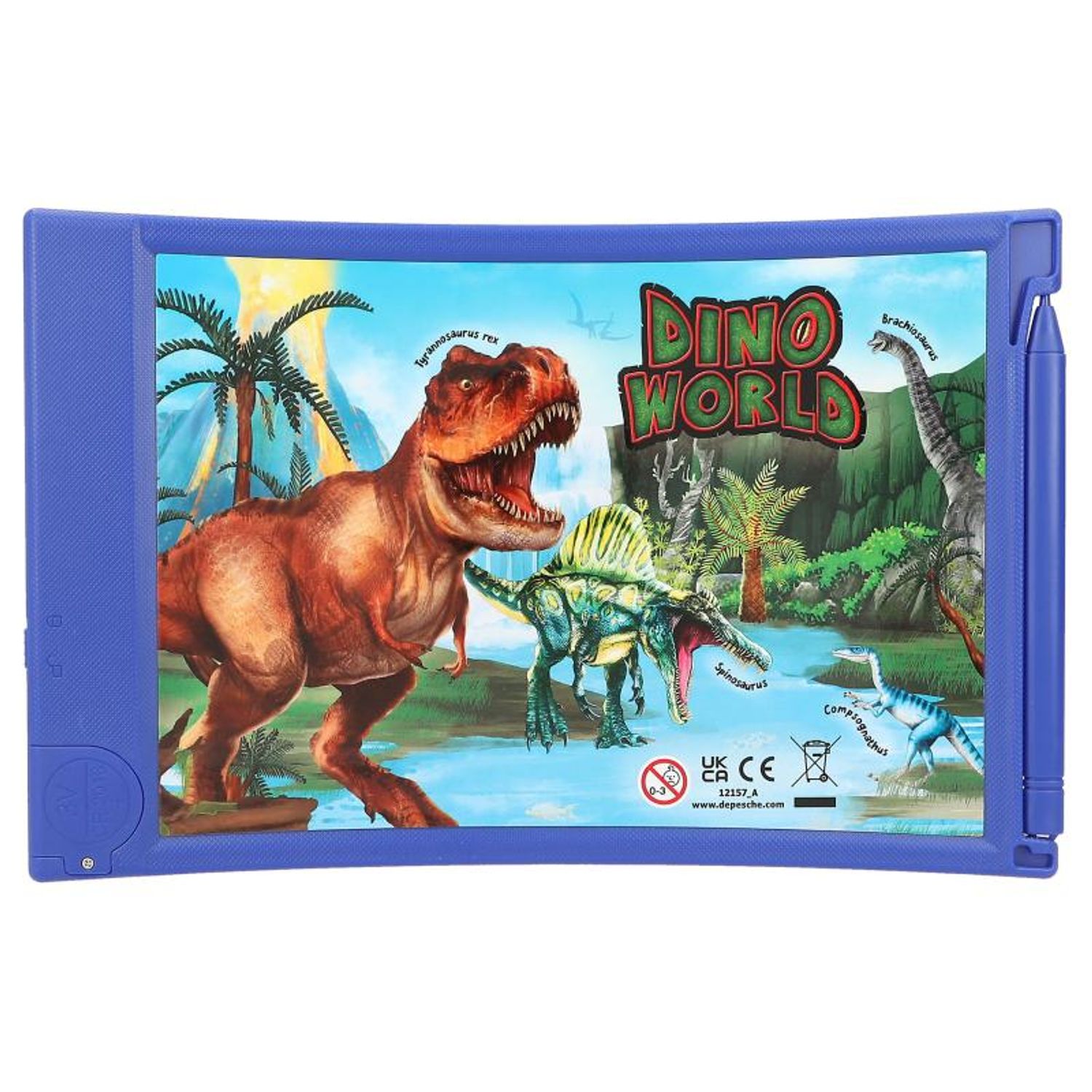 Tabla magica cu ecran LCD Dino World fotografia produsului View 4 L
