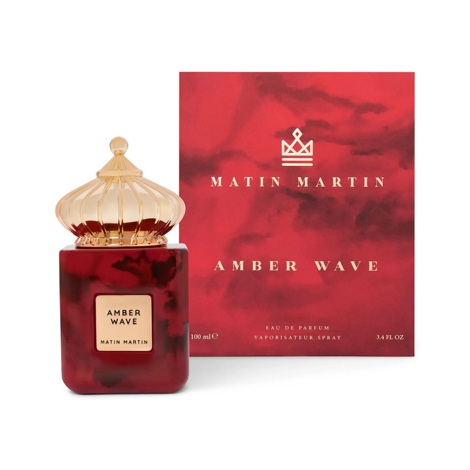 Matin Martin Amber Wave, Apa de Parfum, Unisex, 100 ml fotografia produsului