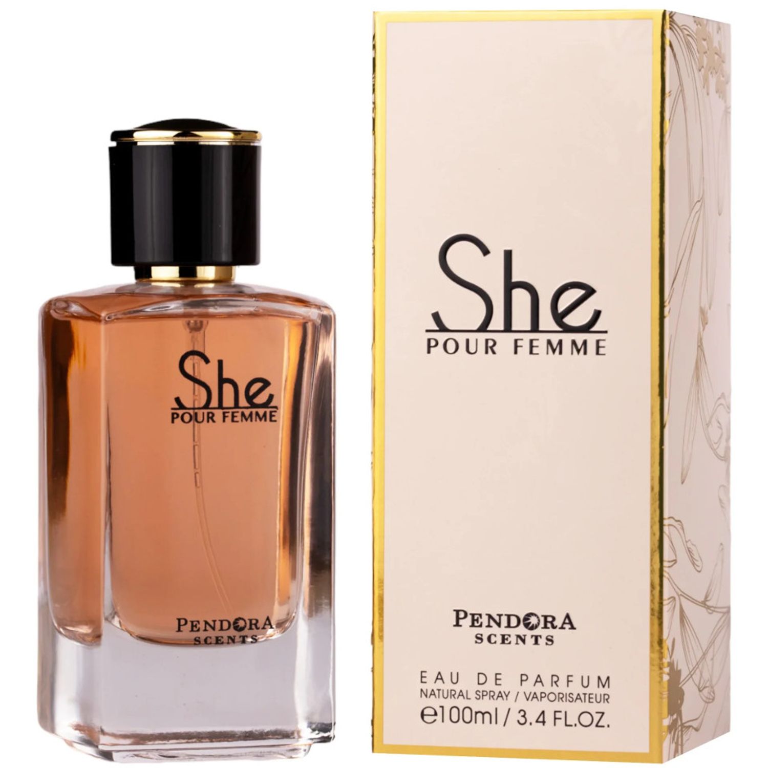 She Pendora Scents Paris Corner, Apa de Parfum, Femei, 100 ml fotografia produsului