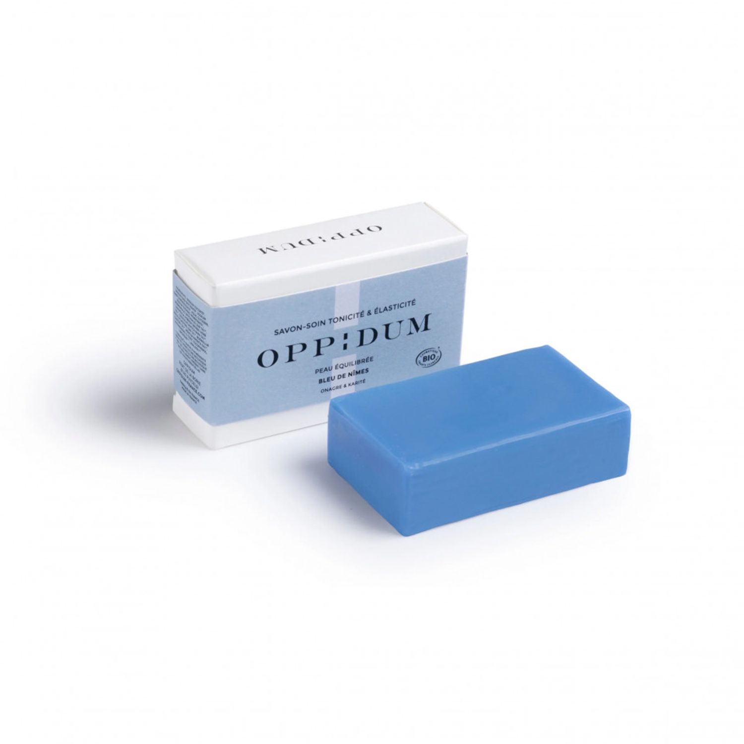 Sapun de ingrijire pentru fata si corp, Oppidum BLEU DE NÎMES, 100 g fotografia produsului