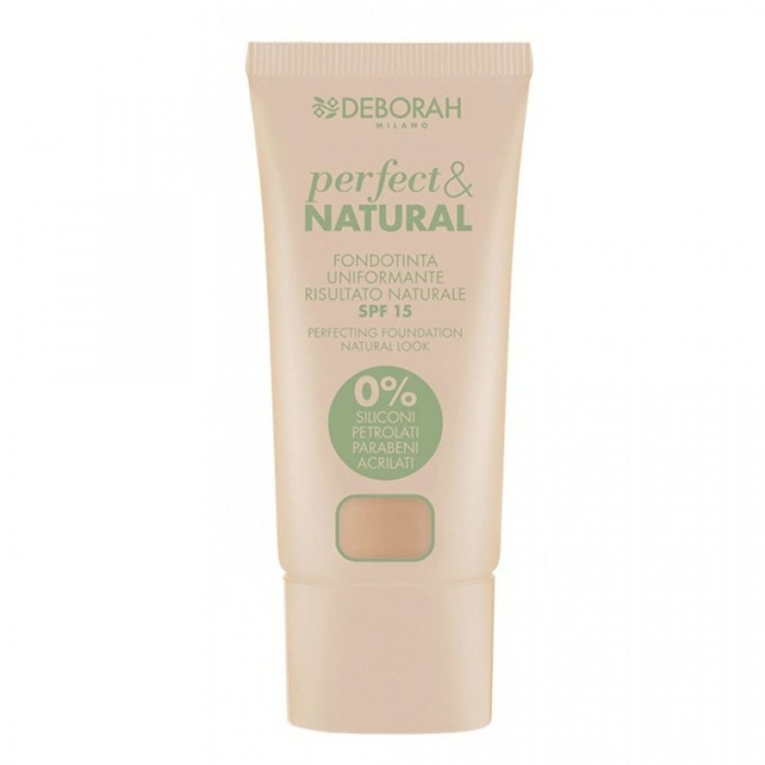 Fond de ten Deborah Perfect & Natural SPF 15, 03 Beige, 30 ml fotografia produsului