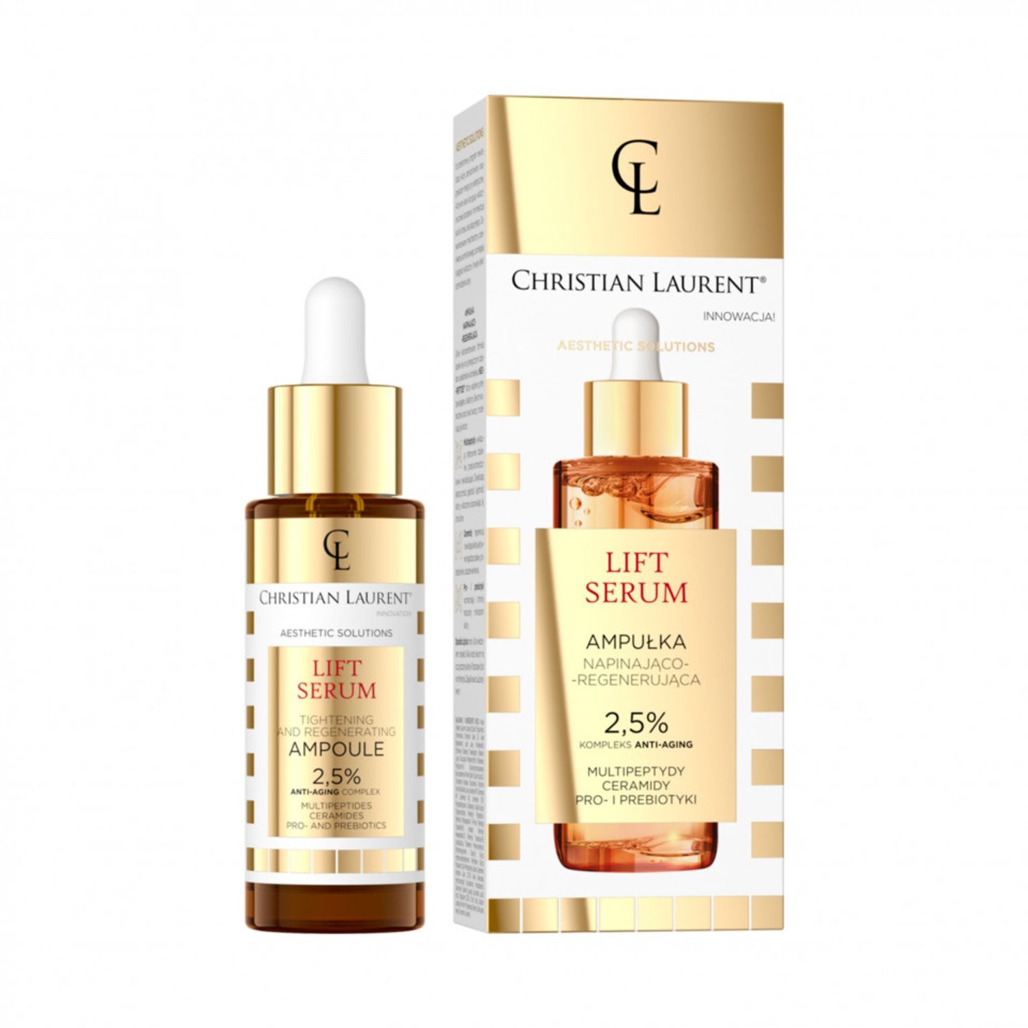 Ser pentru Lifting și Regenerare, Lift Serum Christian Laurent, 2,5 %, 30 ml fotografia produsului