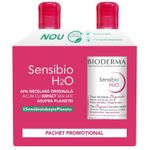 Solutie micelara Bioderma Sensibio H2O, 500 ml + 500 ml fotografia produsului