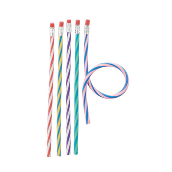 Set 5 Creioane Flexibile Bootic®, 18 Cm, Multicolor