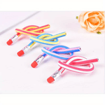 Set 5 creioane flexibile Bootic&reg;, 18 cm, multicolor fotografia produsului View 2 S