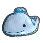 Compresa termica pentru copii Bootic&reg;, reutilizabila, cu perlute termice, cald/rece, forma animalute - Balena fotografia produsului