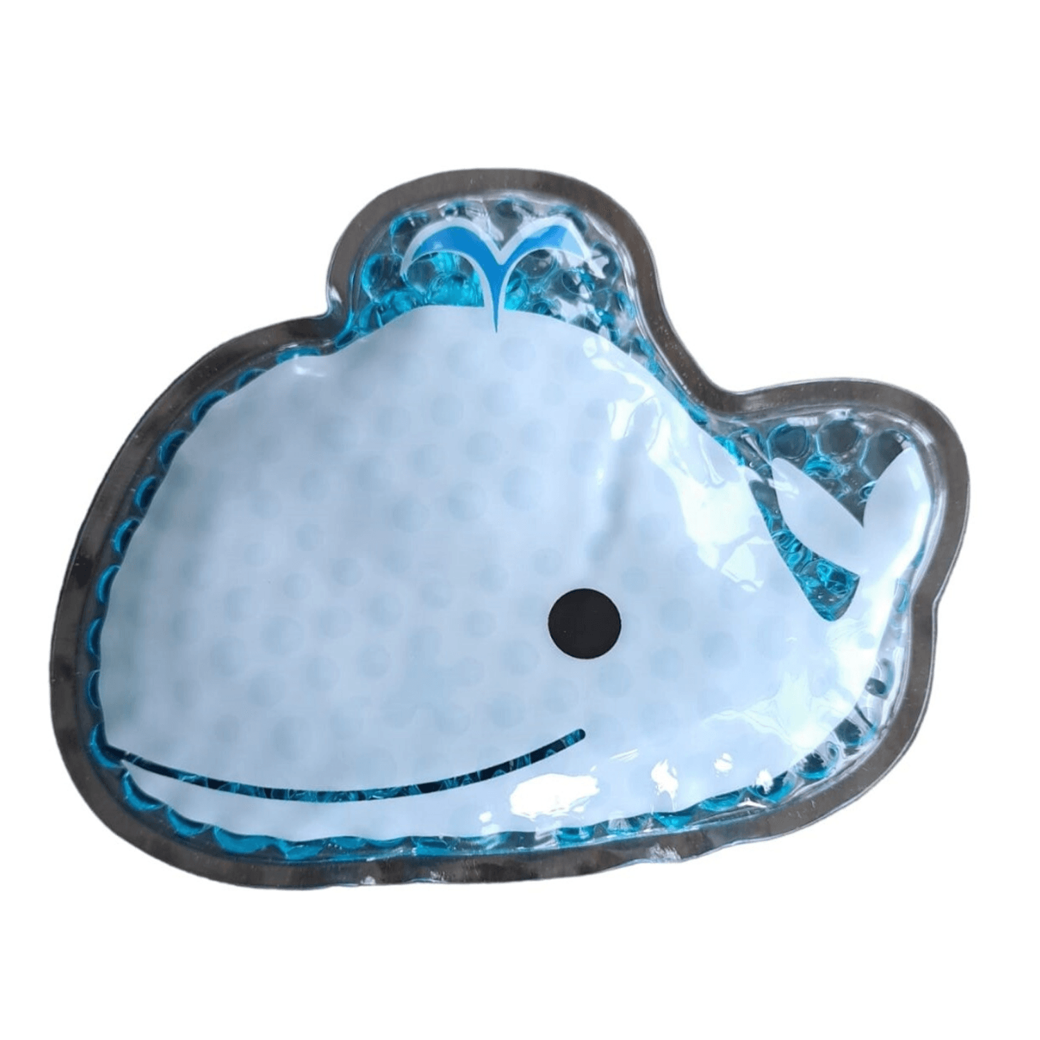 Compresa termica pentru copii Bootic&reg;, reutilizabila, cu perlute termice, cald/rece, forma animalute - Balena fotografia produsului