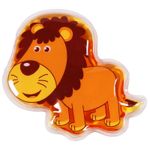Compresa cu gel termic pentru copii Bootic&reg;, reutilizabila, cald/rece, forma animalute - Leu fotografia produsului