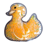 Compresa termica pentru copii Bootic®, reutilizabila, cu perlute termice, cald/rece, forma animalute - Ratusca fotografia produsului