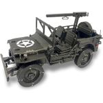 Puzzle 3D Piececool, Masina Militara Willys MB, Metal, 221 piese fotografia produsului