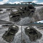 Puzzle 3D Piececool, Masina Militara Willys MB, Metal, 221 piese fotografia produsului View 4 S