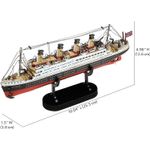 Puzzle 3D Piececool, Titanic, Metal, 226 piese fotografia produsului View 4 S