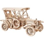 Puzzle 3D Masina de epoca, ROKR, Lemn, 298 piese fotografia produsului View 2 S