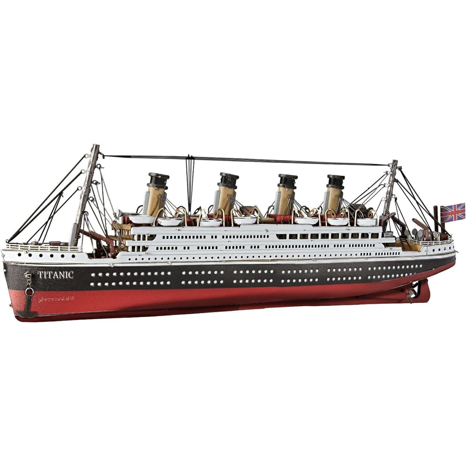 Puzzle 3D Piececool, Titanic, Metal, 226 piese fotografia produsului View 6 L