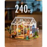 Puzzle 3D, Casuta DIY, Gradina de vis, 240 piese fotografia produsului View 4 S