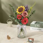 Puzzle 3D, Liliac, Rowood, lemn, 154 piese fotografia produsului View 5 S