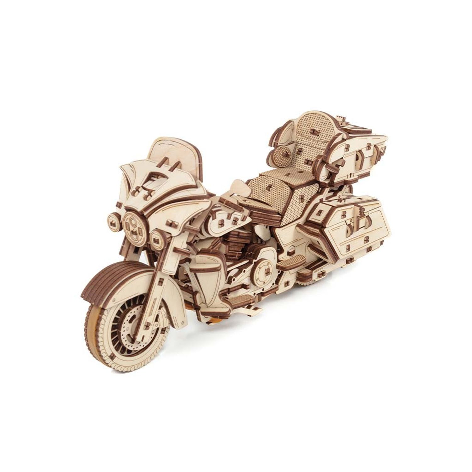Puzzle 3D, Motocicleta, EWA, lemn, 273 piese fotografia produsului