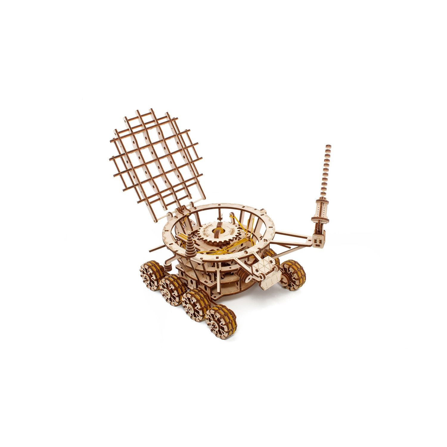 Puzzle 3D, Rover Lunar, EWA, lemn, 424 piese fotografia produsului View 2 L