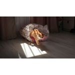Puzzle 3D, Casa neagra pentru pisici - blana alba,  EWA, lemn, 152 piese fotografia produsului View 5 S