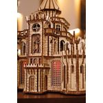 Puzzle 3D mecanic, Castelul Dragonului, WT, lemn, 978 piese fotografia produsului View 5 S