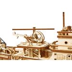 Puzzle 3D mecanic, Iahtul - Exploratorul Oceanului, WT, lemn, 565 piese fotografia produsului View 6 S