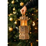 Puzzle 3D mecanic, Lanterna Vintage, WT, lemn, 251 piese fotografia produsului View 4 S