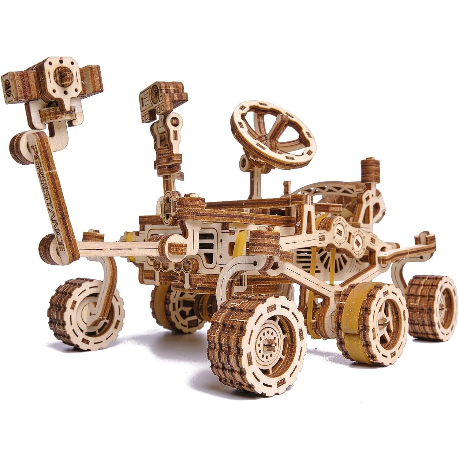 Puzzle 3D mecanic, Mars Rover, WT, lemn, 272 piese fotografia produsului View 3 L