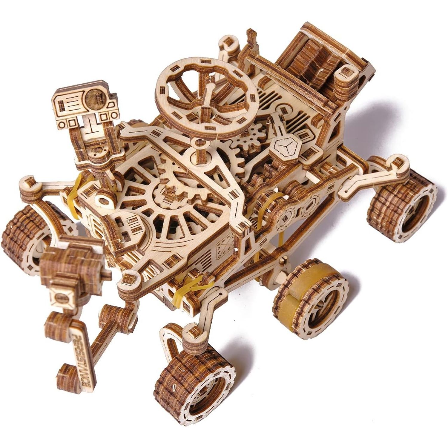 Puzzle 3D mecanic, Mars Rover, WT, lemn, 272 piese fotografia produsului View 6 L