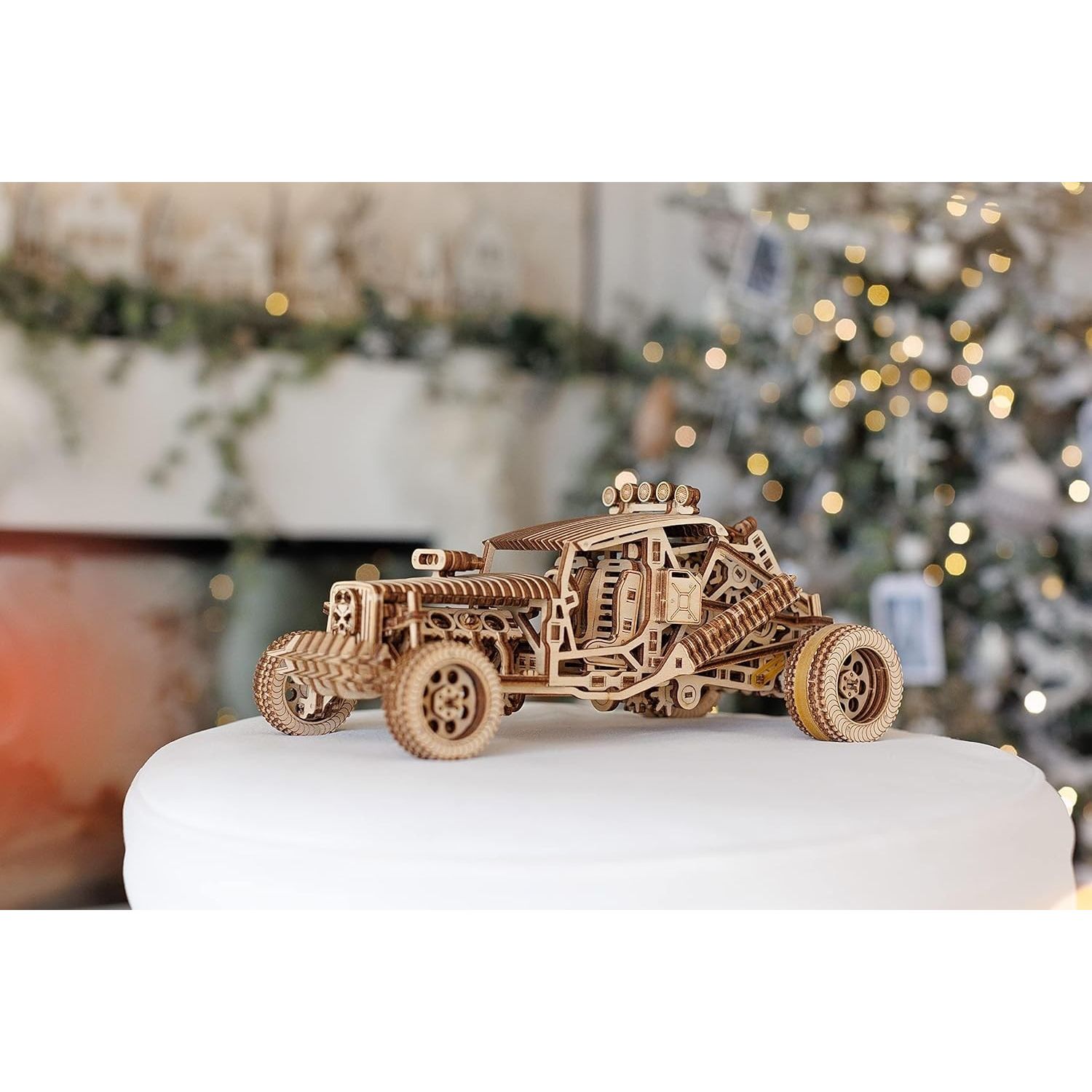 Puzzle 3D mecanic, Mad Buggy, WT, lemn, 322 piese fotografia produsului View 5 L