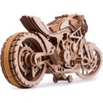 Puzzle 3D mecanic, Motocicleta DMS, WT, lemn, 203 piese fotografia produsului View 5 S