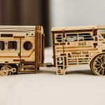 Puzzle 3D mecanic, Atlantic Express, WT, lemn, 636 piese fotografia produsului View 6 S