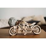 Puzzle 3D mecanic, Motocicleta DMS, WT, lemn, 203 piese fotografia produsului View 6 S