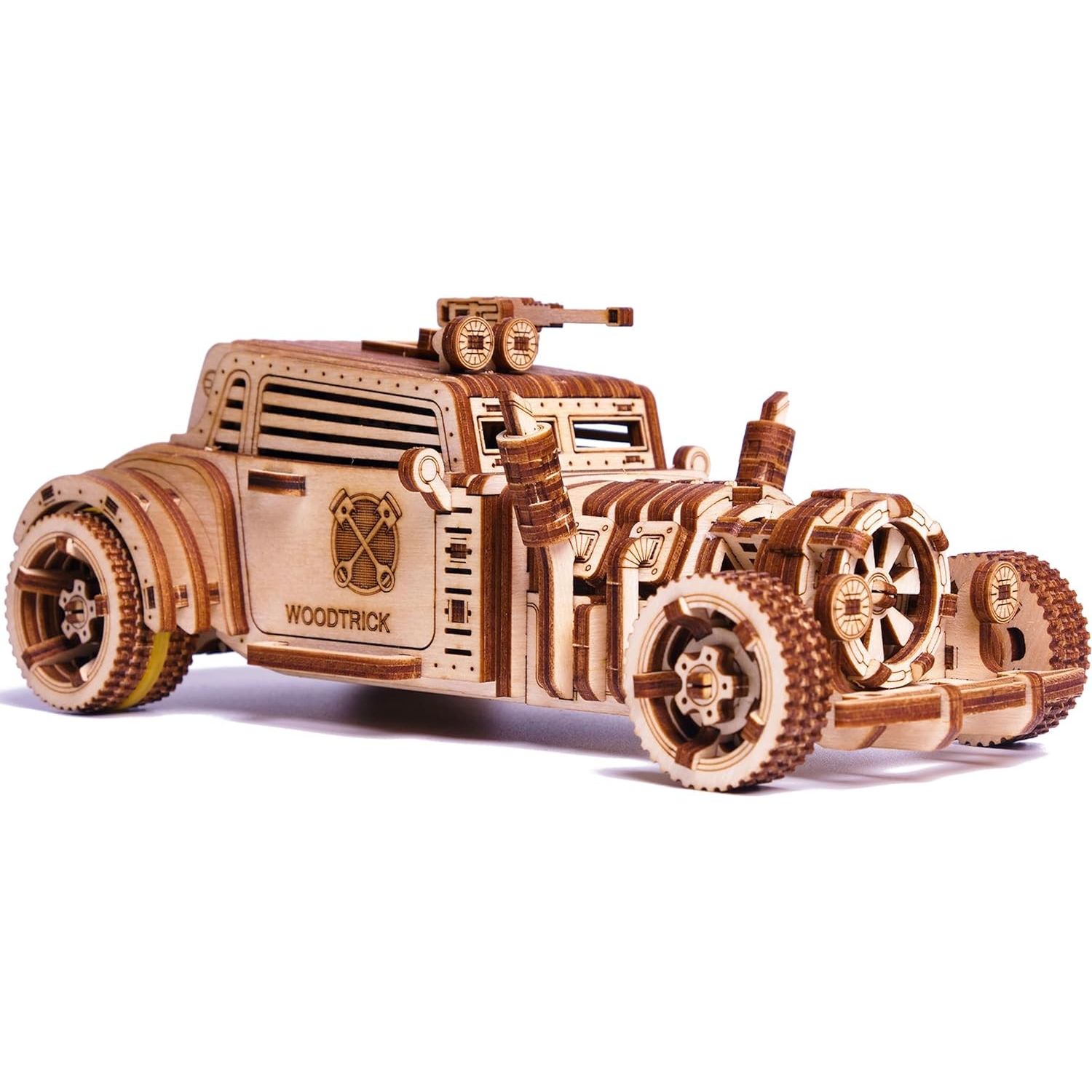 Puzzle 3D mecanic, Masina Apocalipsei, WT, lemn, 280 piese fotografia produsului