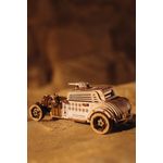 Puzzle 3D mecanic, Masina Apocalipsei, WT, lemn, 280 piese fotografia produsului View 4 S