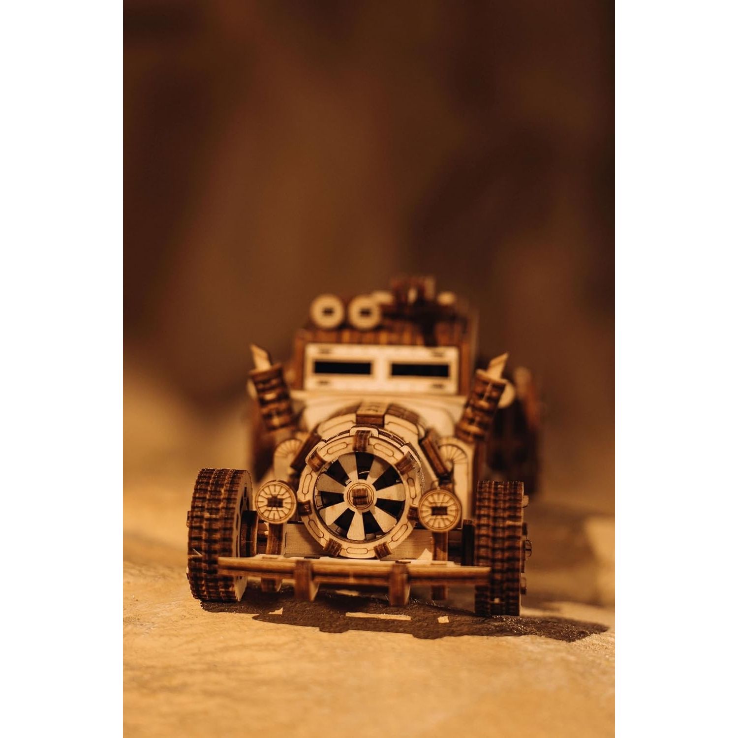 Puzzle 3D mecanic, Masina Apocalipsei, WT, lemn, 280 piese fotografia produsului View 5 L