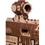 Puzzle 3D mecanic, Pusca de Asalt AR-T, WT, lemn, 496 piese fotografia produsului View 2 S