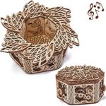 Puzzle 3D mecanic, Floare Misterioasa, WT, lemn, 278 piese fotografia produsului