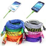 Cablu Date si Incarcare Micro Usb Cablu Galben fotografia produsului View 4 S
