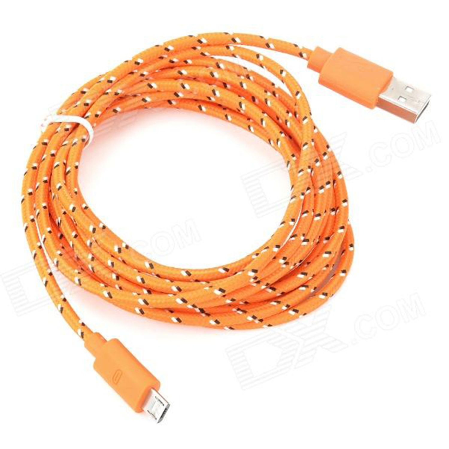 Cablu Date si Incarcare Micro Usb Cablu Galben fotografia produsului View 2 L