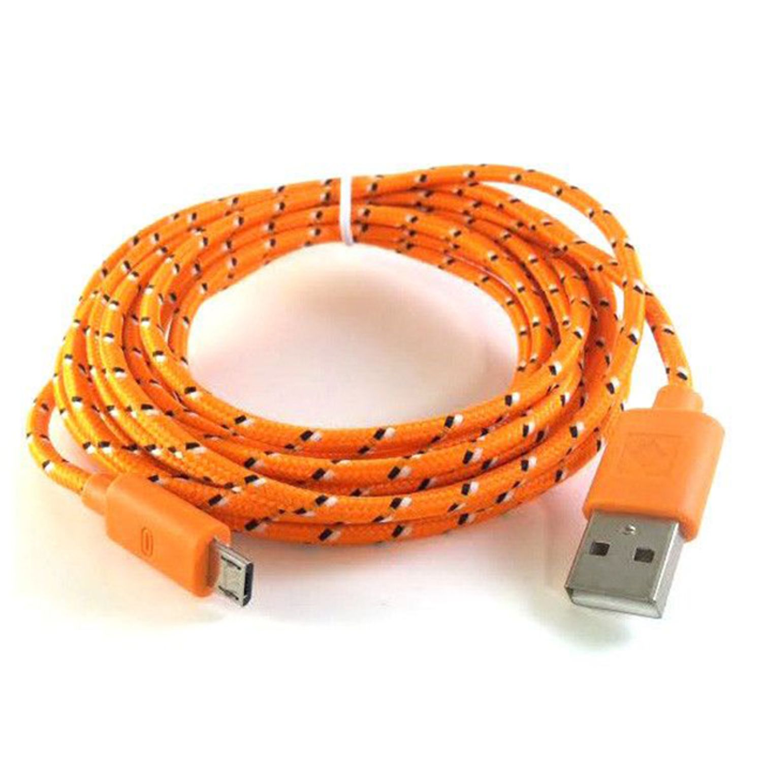 Cablu Date si Incarcare Micro Usb Cablu Galben fotografia produsului