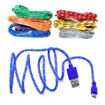 Cablu Date si Incarcare Micro Usb Cablu Albastru fotografia produsului View 3 S