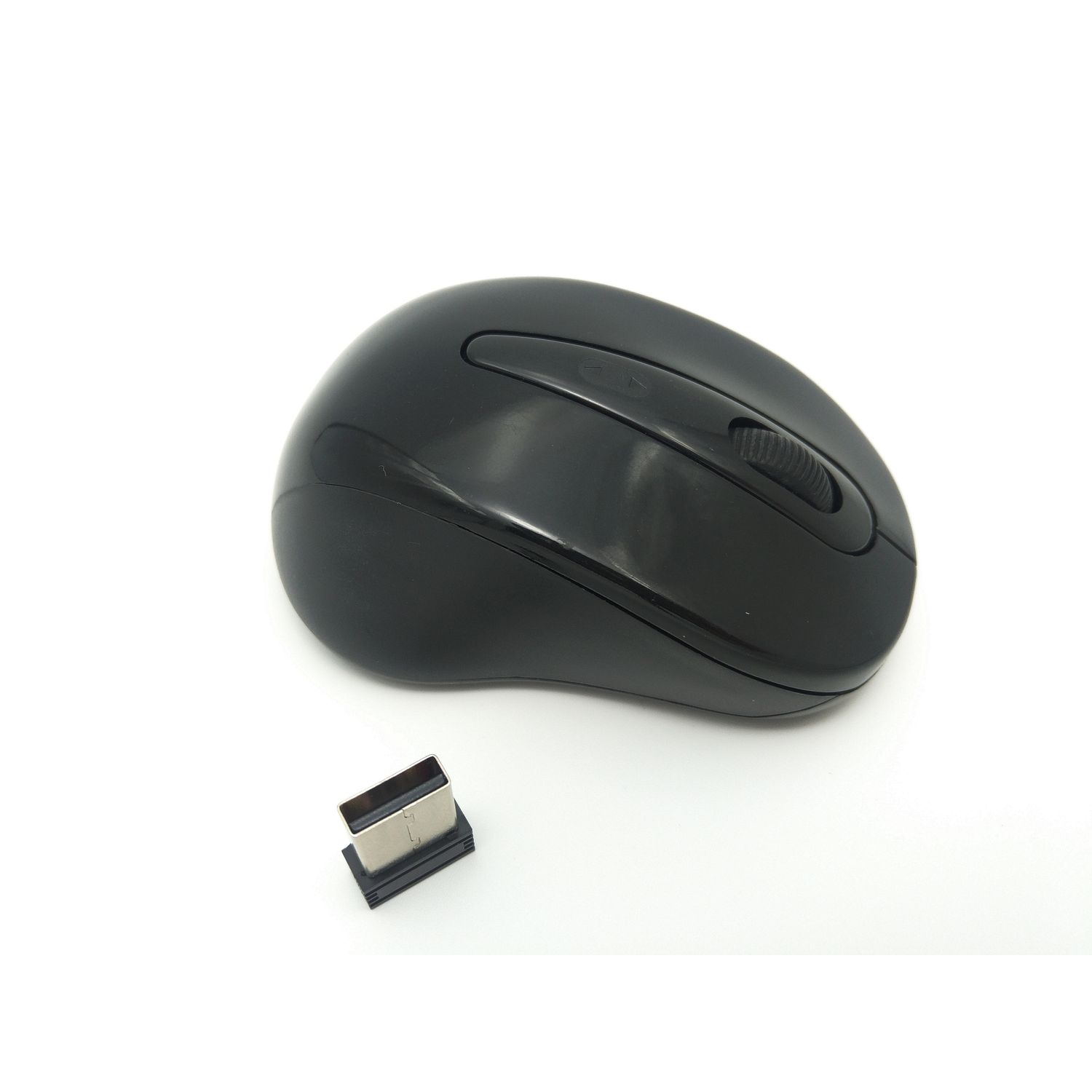 Mouse Wireless MRG L-A300, Cu LED, 3200 DPI, USB, Negru fotografia produsului