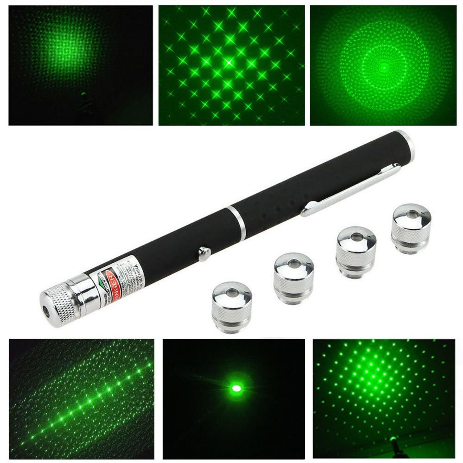 Laser Verde 2000mW MRG 5 Capete Proiectie ,Metalic fotografia produsului View 3 L