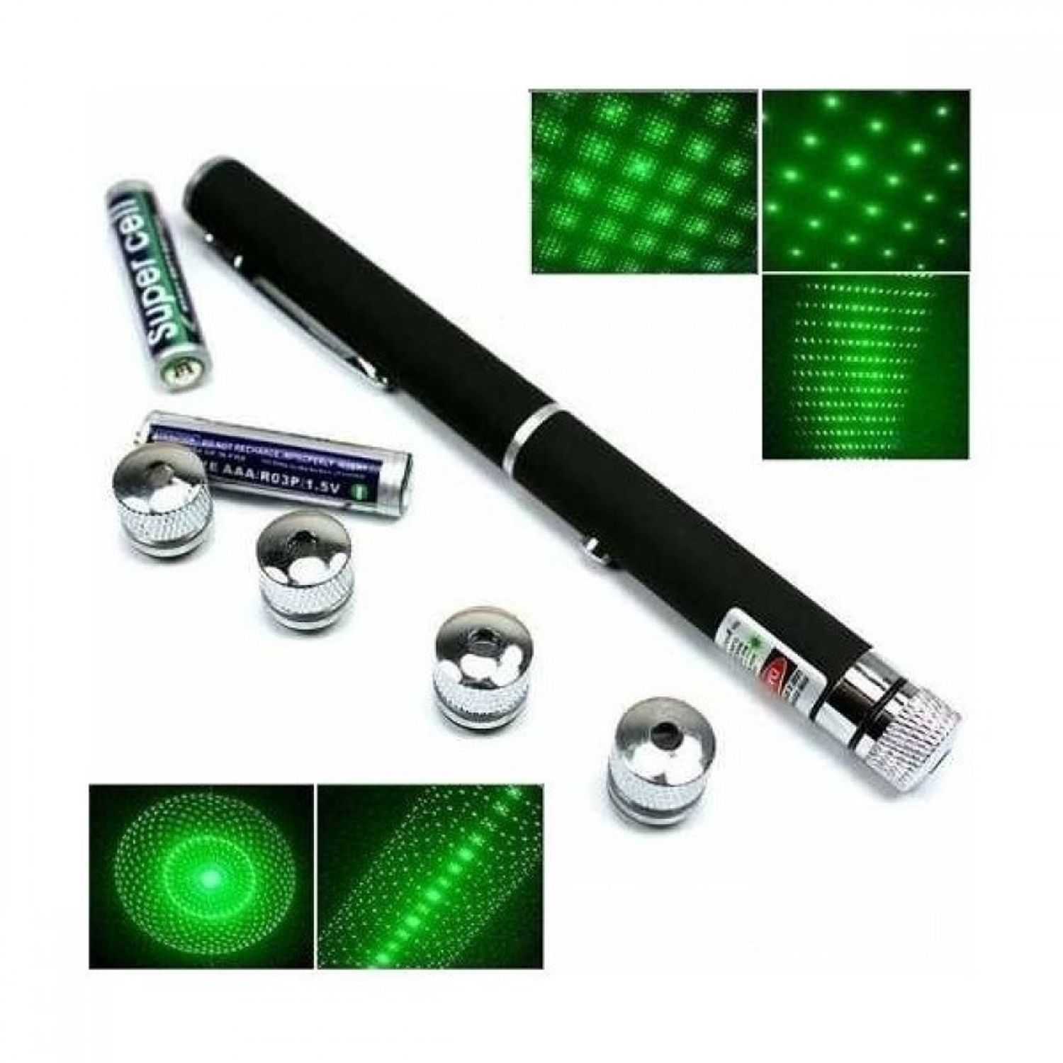 Laser Verde 2000mW MRG 5 Capete Proiectie ,Metalic fotografia produsului