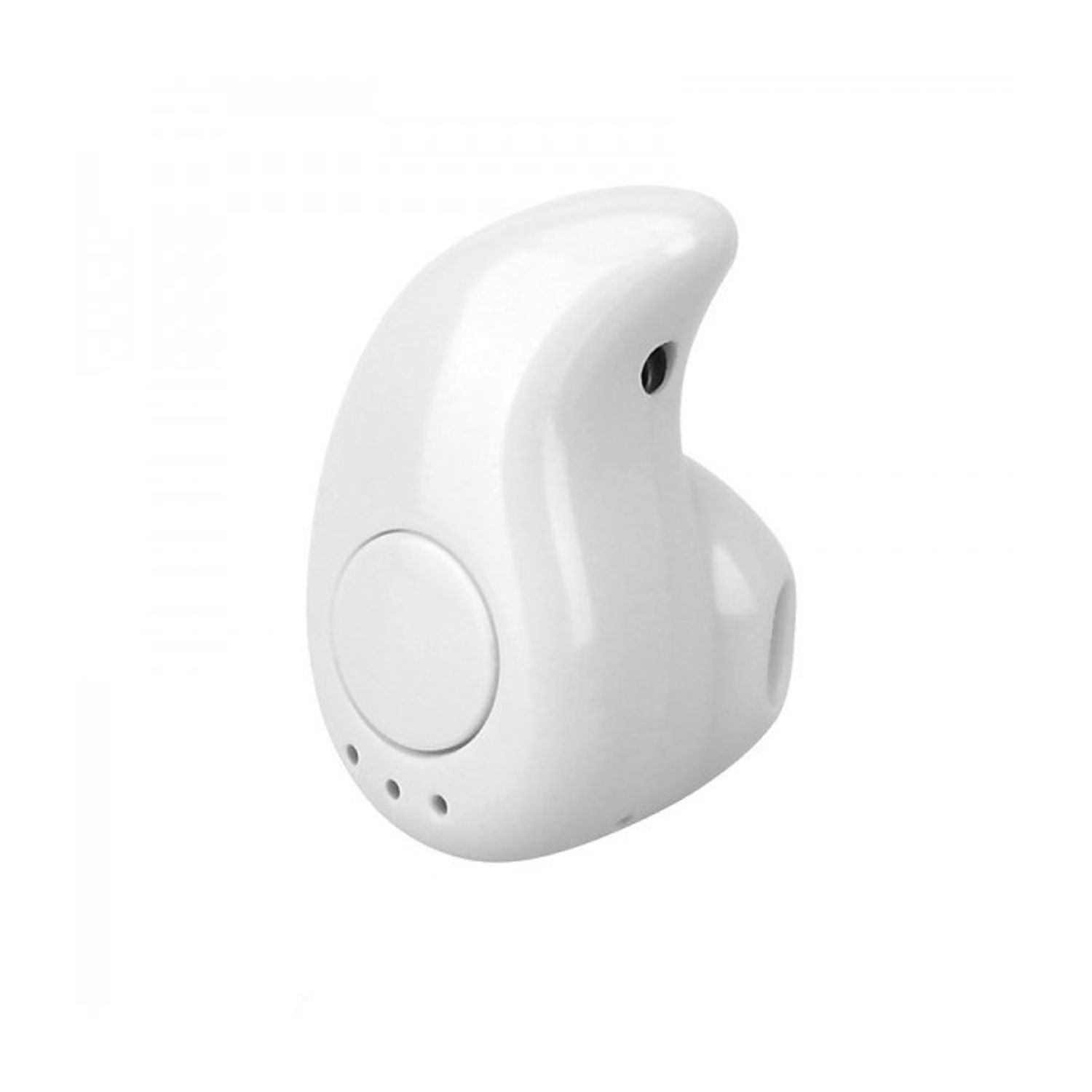 Mini casca Bluetooth MRG invizibila Handsfree Alb  A2DP fotografia produsului View 7 L