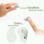 Mini casca Bluetooth MRG invizibila Handsfree Alb  A2DP fotografia produsului View 2 S