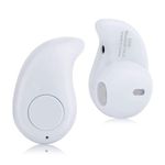 Mini casca Bluetooth MRG invizibila Handsfree Alb  A2DP fotografia produsului View 3 S