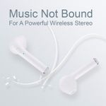 Casti Bluetooth MRG&reg; L-i7 TWINS , Handsfree , Alb fotografia produsului View 2 S