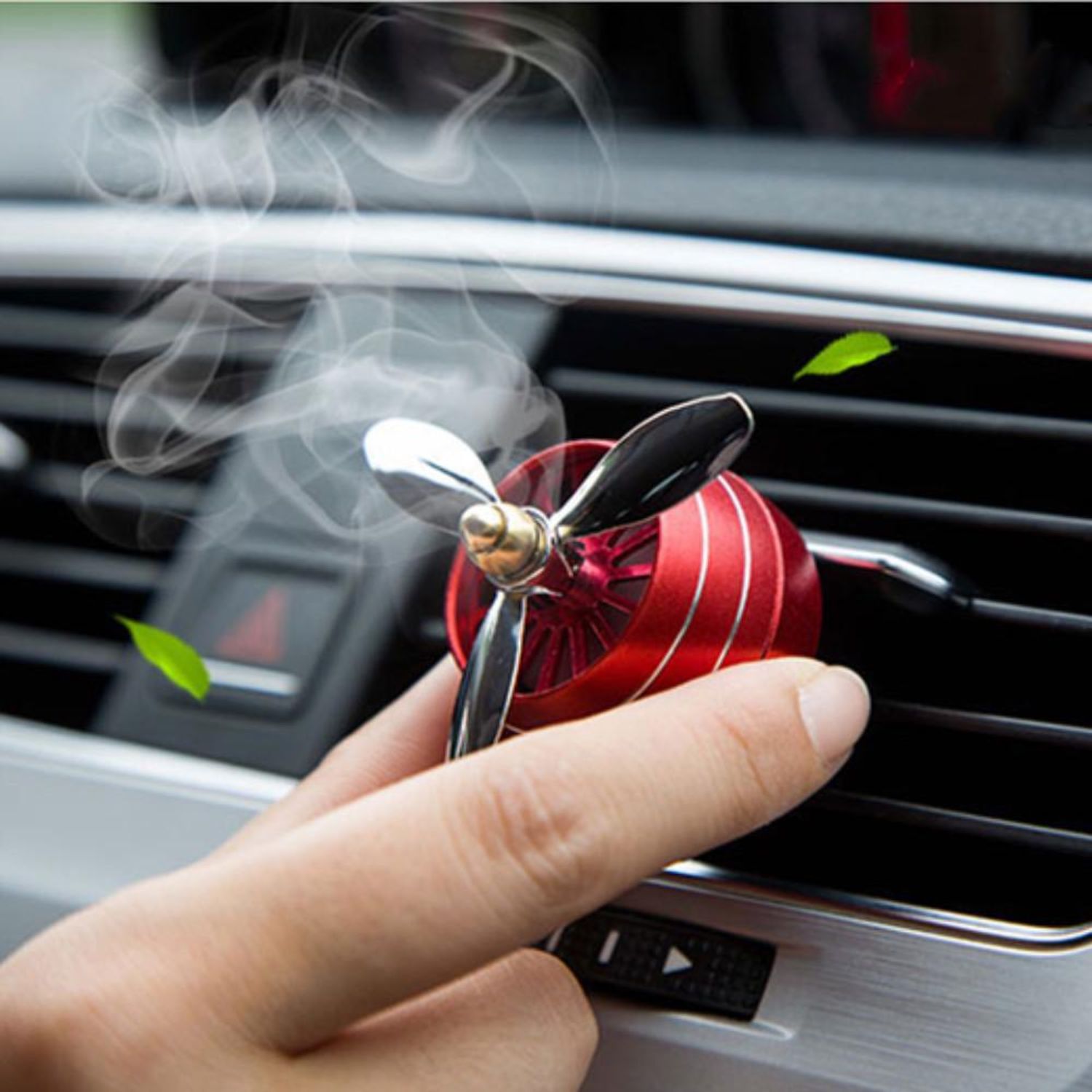 Odorizant Auto, MRG L-321, Tip Ventilator, Pentru Grila Ventilatie, Rosu fotografia produsului View 4 L